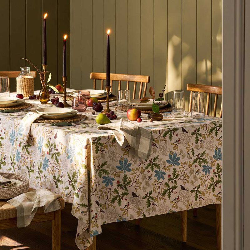 Sophie Allport Tablecloth - Orchard Birds image number 3
